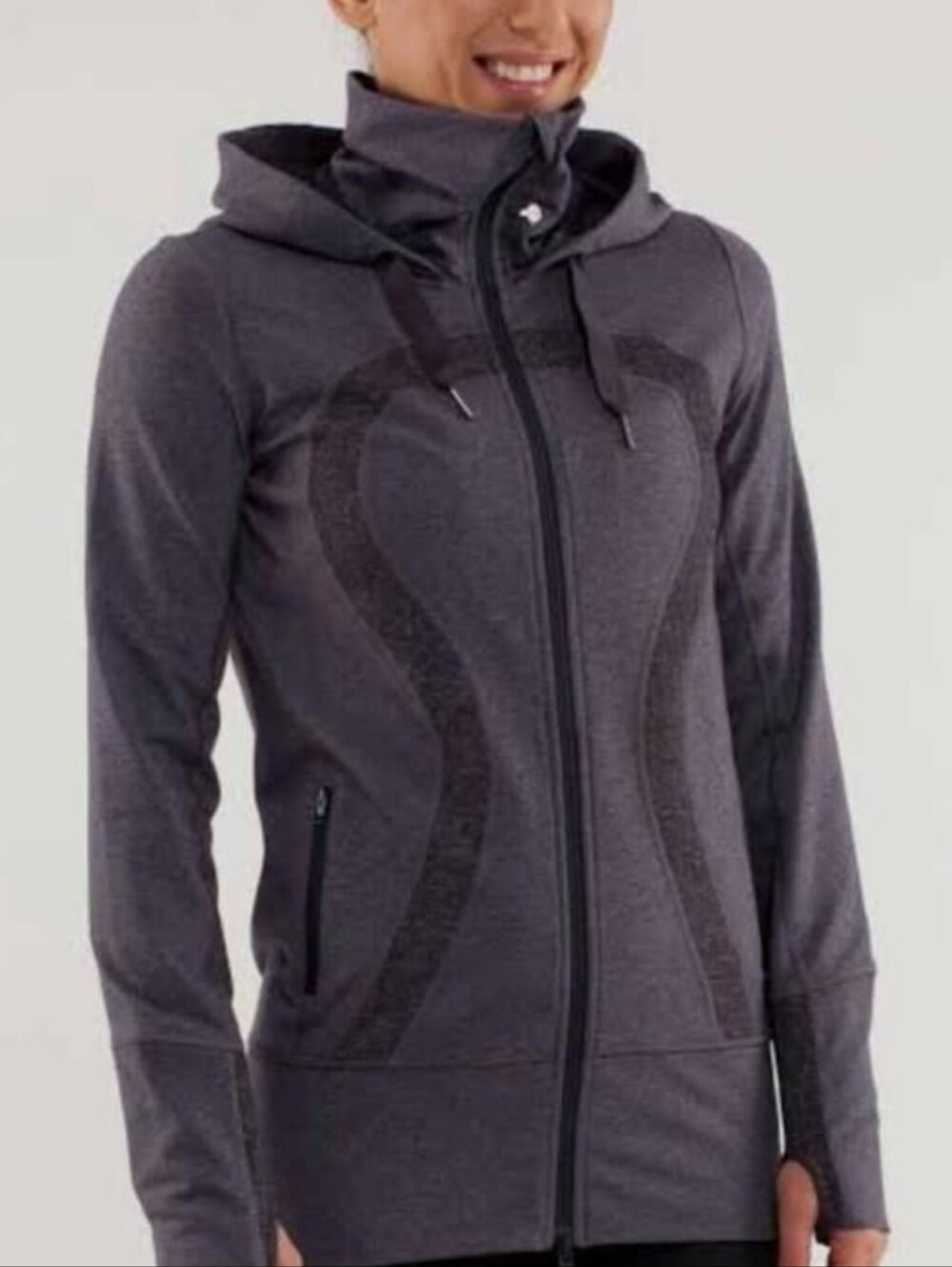 Lululemon Hooded Zip-Up Athletic Jacket